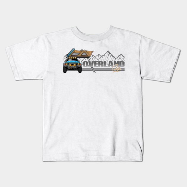 overland nissan patrol Kids T-Shirt by monsalveautos