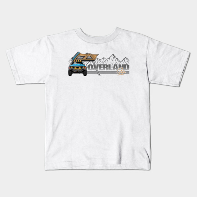 nissan patrol overland Kids T-Shirt by monsalveautos