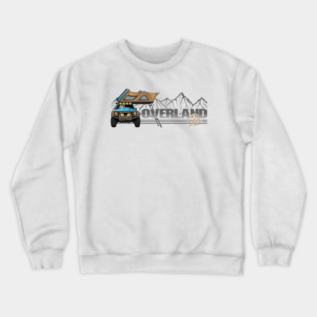 nissan patrol overland Crewneck Sweatshirt by monsalveautos