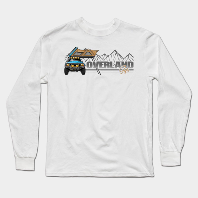 overland nissan patrol Long Sleeve T-Shirt by monsalveautos