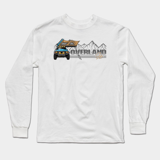 nissan patrol overland Long Sleeve T-Shirt by monsalveautos