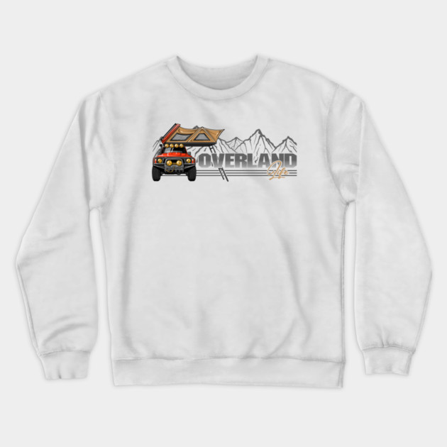 overlanding nissan patrol Crewneck Sweatshirt by monsalveautos
