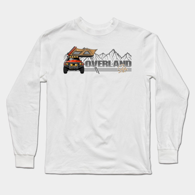 overlanding nissan patrol Long Sleeve T-Shirt by monsalveautos