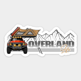nissan patrol overlanding Sticker