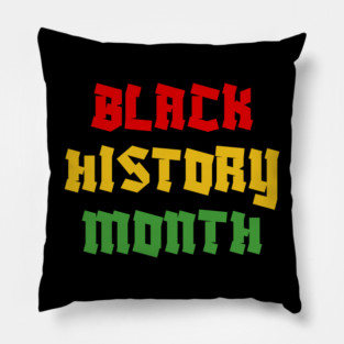 Black History Month Pillow