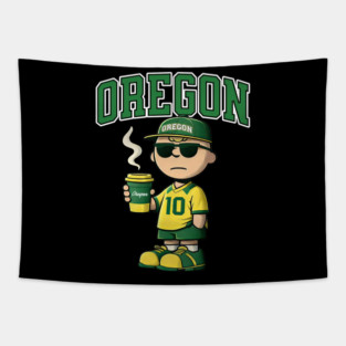Oregon Ducks Tapestry