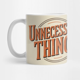 Unnecessary Things - Vintage II Mug
