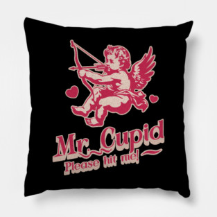 Cupid Valentine Design Pillow