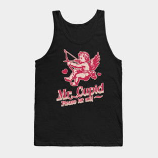 Cupid Valentine Design Tank Top