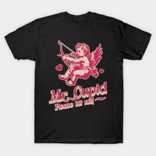 Cupid Valentine Design T-Shirt