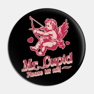Cupid Valentine Design Pin