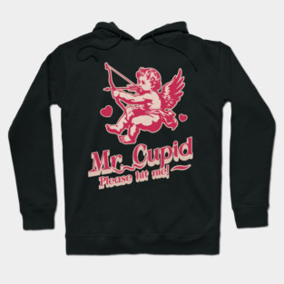 Cupid Valentine Design Hoodie