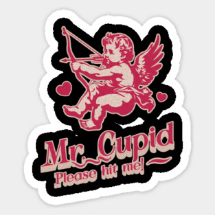 Cupid Valentine Design Magnet