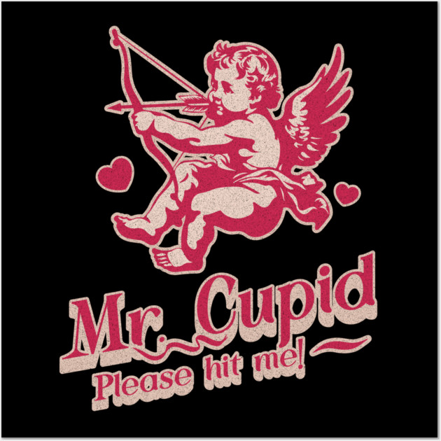 Cupid Valentine Design Wall Art by TurnEffect
