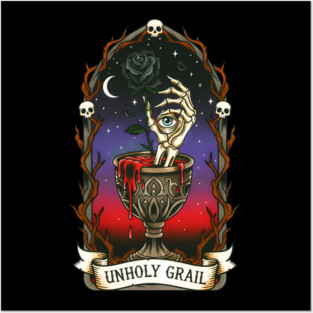 Unholy Grail The Chalice of Blood Posters and Art