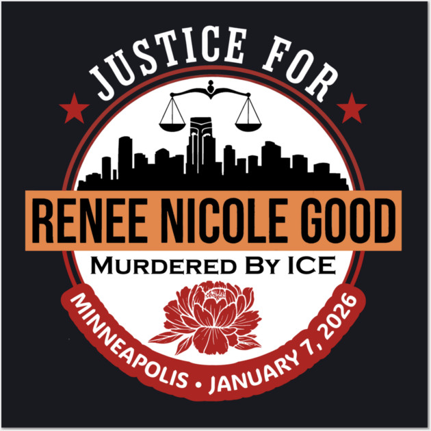 Justice For Renee Good Wall Art by Charles's Store 8