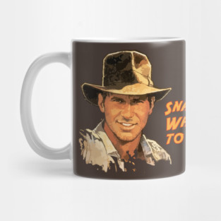 Indiana Jones Snakes Quote Mug