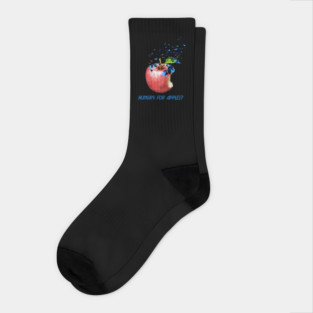 Hungry for Apples Socks