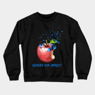Hungry for Apples Crewneck Sweatshirt