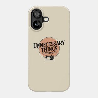 Unnecessary Things - Vintage III Phone Case
