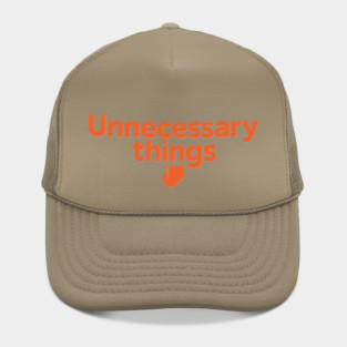 Unnecessary Things - Modern Hat