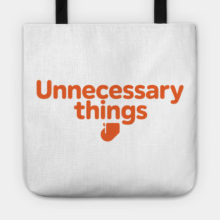 Unnecessary Things - Modern Tote