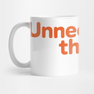 Unnecessary Things - Modern Mug