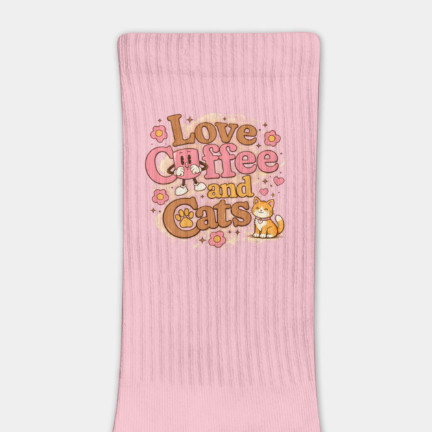 Love Coffee and Cats by Champanie's Store