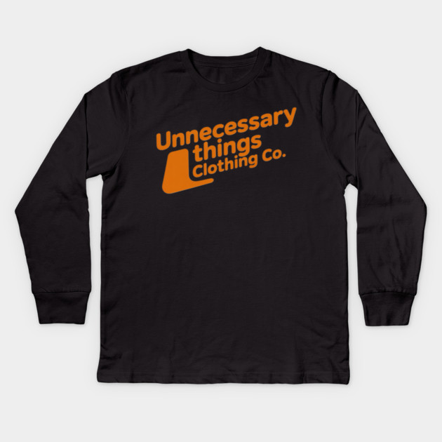 Unnecessary Things - Modern II Kids Long Sleeve T-Shirt by Lou Johnson