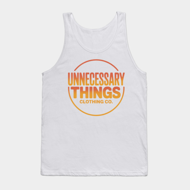 Unnecessary Things - Modern III Tank Top by Lou Johnson