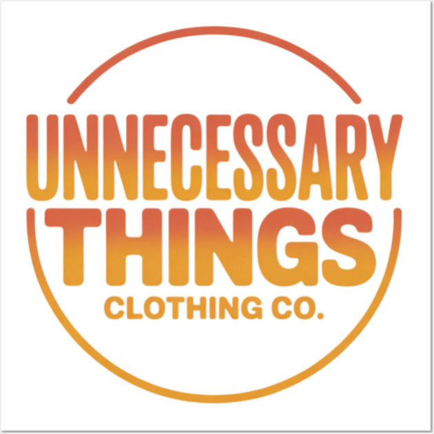 Unnecessary Things - Modern III Wall Art by Lou Johnson