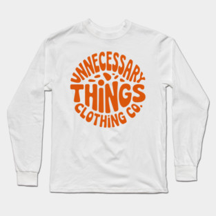Unnecessary Things - Abstract Long Sleeve T-Shirt