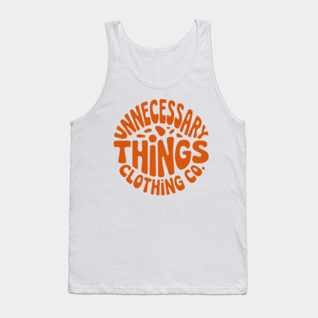 Unnecessary Things - Abstract Tank Top by Lou Johnson