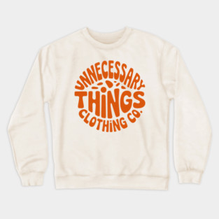 Unnecessary Things - Abstract Crewneck Sweatshirt