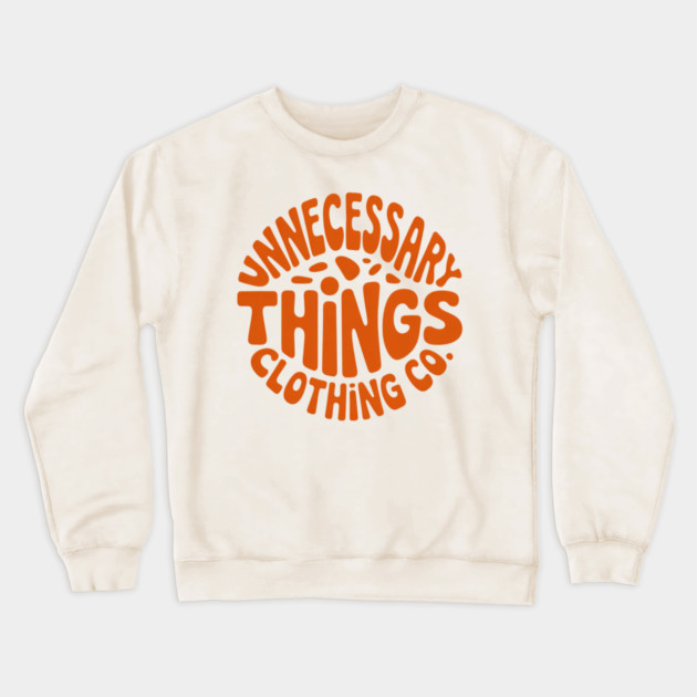 Unnecessary Things - Abstract Crewneck Sweatshirt by Lou Johnson