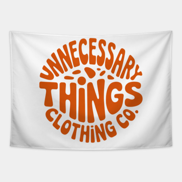 Unnecessary Things - Abstract Tapestry by Lou Johnson