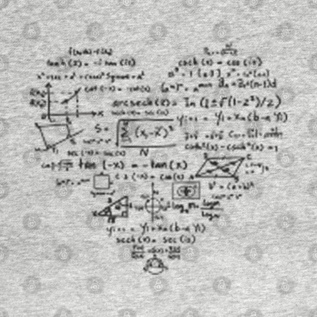 Math Heart Formula Nerd Science Vibes by Anticorporati