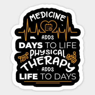 Physical Therapy Feel Good Healing Vibes Magnet