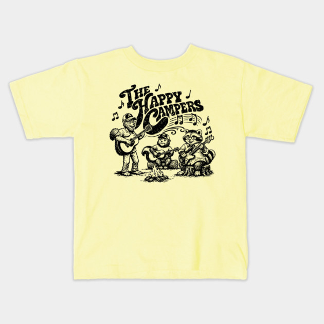 The Happy Critters Kids T-Shirt by rt-shirts