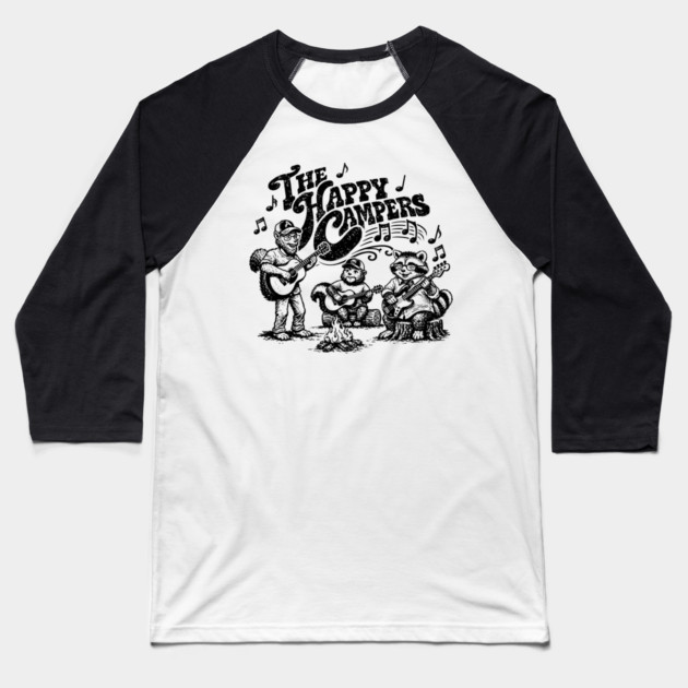 The Happy Critters Baseball T-Shirt by rt-shirts