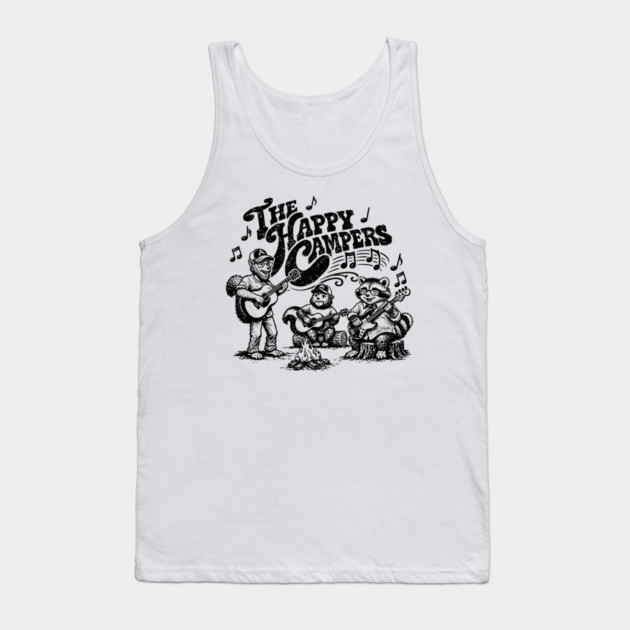 The Happy Critters Tank Top by rt-shirts