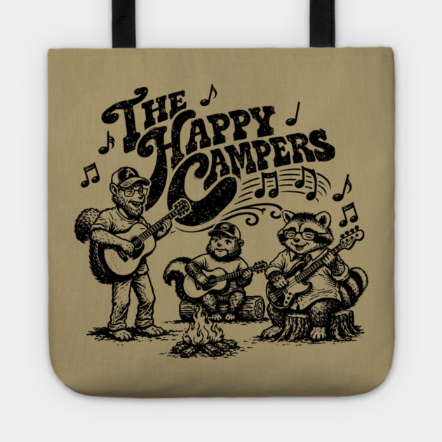 The Happy Critters Tote by rt-shirts