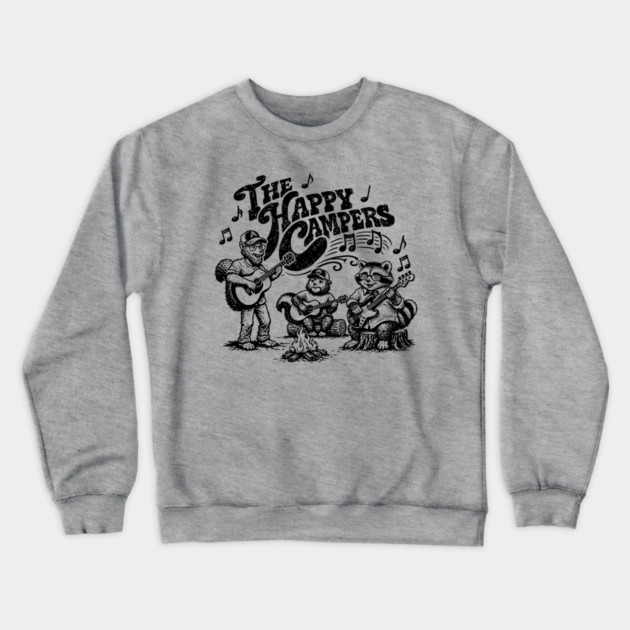 The Happy Critters Crewneck Sweatshirt by rt-shirts