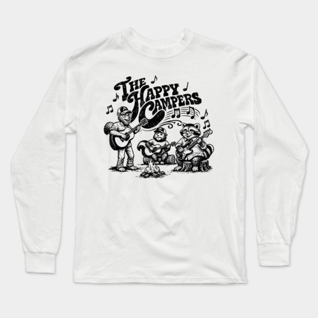 The Happy Critters Long Sleeve T-Shirt by rt-shirts