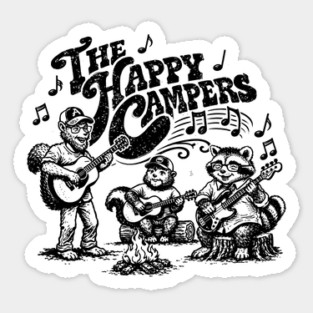 The Happy Critters Sticker