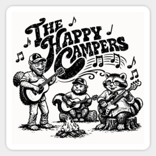 The Happy Critters Magnet