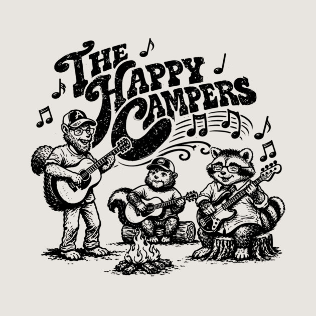 The Happy Critters by rt-shirts