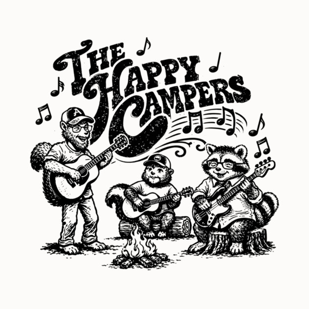The Happy Critters by rt-shirts