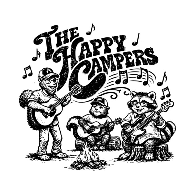 The Happy Critters by rt-shirts