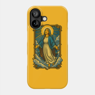 Assumption of Mary Blessed Mother Catholic Religious Faith Phone Case